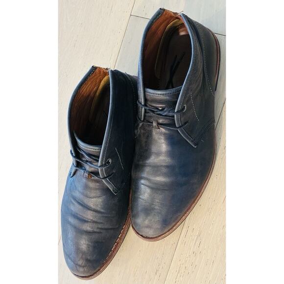 Timberland Wodehouse 75510 Chukka Boots Soft Faded Black Leather Mens Size 11 main image 7